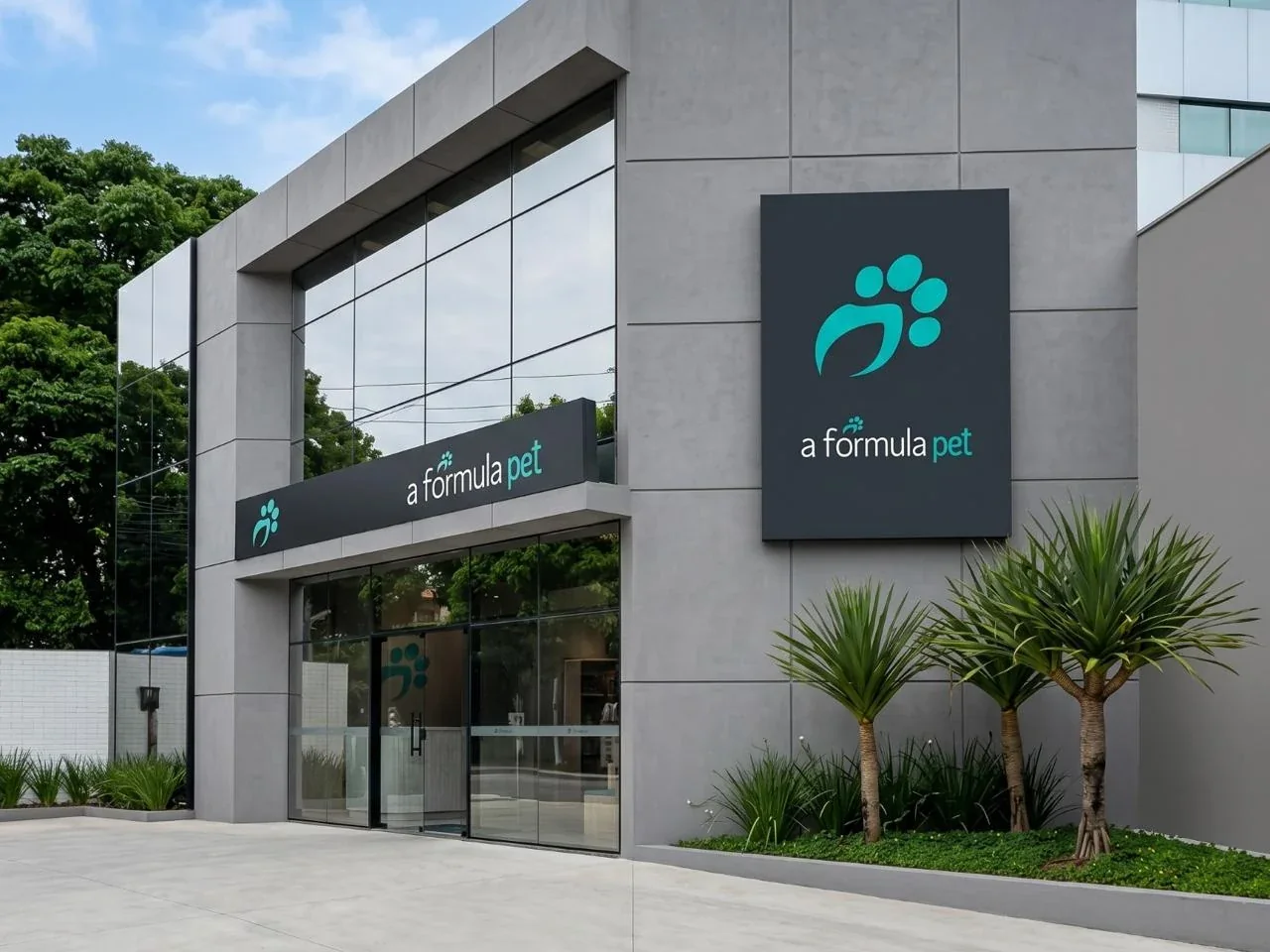 Fachada da unidade A Fórmula Pet, 2026